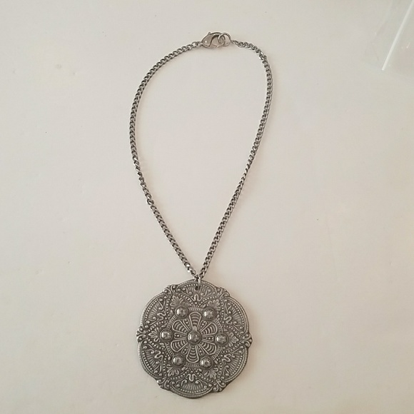 GASOLINE GLAMOUR Jewelry - GASOLINE GLAMOUR AWESOME MEDALLION NECKLACE GASOLINE GLAMOUR Jewelry - GASOLINE GLAMOUR AWESOME MEDALLION NECKLACE